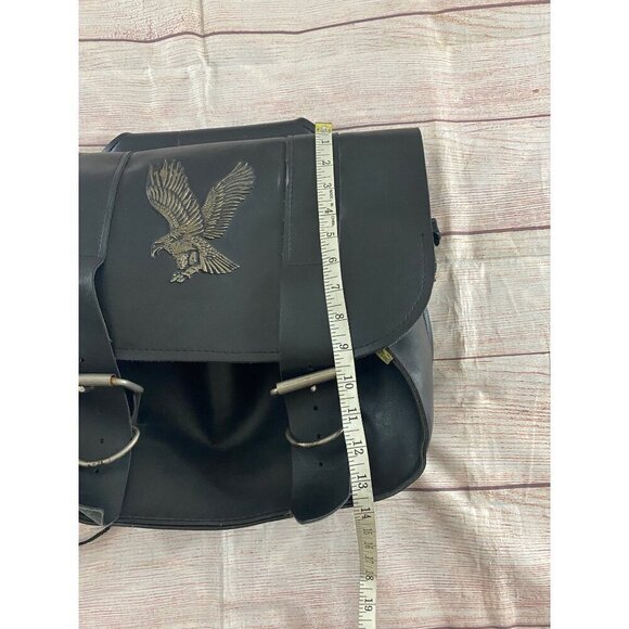 Willie & Max Single Side Leather Saddle Bag - OS - Picture 6 of 12